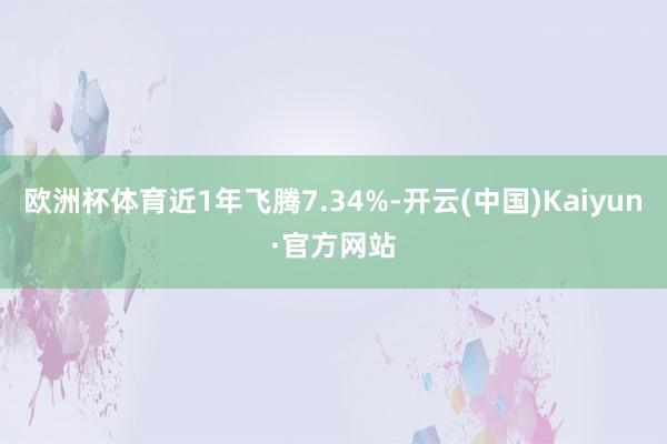 欧洲杯体育近1年飞腾7.34%-开云(中国)Kaiyun·官方网站