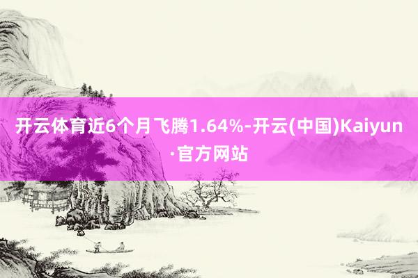 开云体育近6个月飞腾1.64%-开云(中国)Kaiyun·官方网站